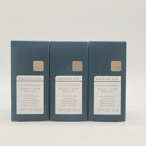 Kristin Ess Scalp + Hair Milk Oil – Pack of 3 x 1.7 fl oz – Coconut + Jojoba Oil